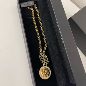 Versace Medusa necklace